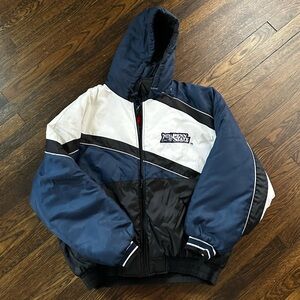Vintage 1990s Penn State Nittany Lions Starter Fans Gear Zip Up Puffer Jacket